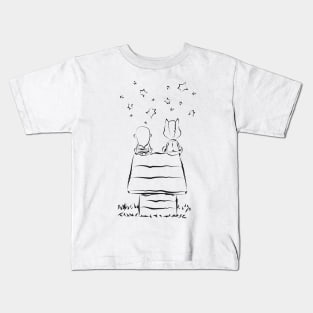 Bojack, Diane and the stars Kids T-Shirt